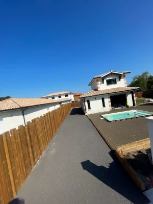 Parking calcaire